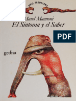 El Sintoma y El Saber - Maud Mannoni - 1992 - Gedisa Editorial - 9788474322057 - Anna's Archive