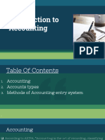 Introduction To Accounting