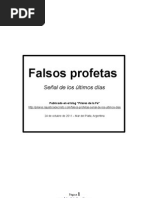 Falsos Profetas