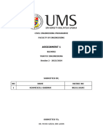 Sustainable Transport Strategy Assignment 1 - Schmeicell Sabinus Bk21110285