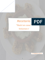 Recetario Nutri en Casa (Volumen 1)