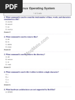 Linux-Operating-System (Set 1)