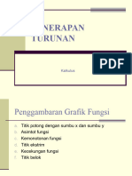 Penerapan Turunan