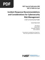 NIST Incident Response Recommendations