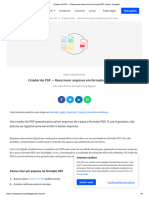 Criador de PDF - Reescrever Arquivos em Formato PDF Online - Smallpdf