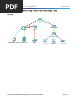 4.2.4.5 Packet Tracer - Connecting A Wired and Wireless LAN Instructions