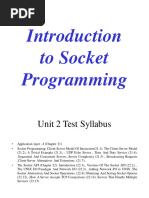 Sockets Introduction