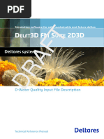 D-Water Quality Input File Description