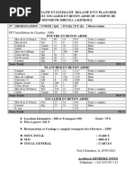 Devis Quantitatif Et Estimatif Relatif D