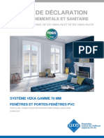 FDES - Fenetres Et Portes - Fenetres PVC VEKA Standard Teinte Claire 8mm - v1.2