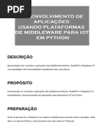 3 - Desenvolvimento de Aplicações Usando Plataformas de Middleware para Iot em Python