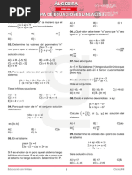 Sistema de Ecuaciones Lineales I - Álgebra