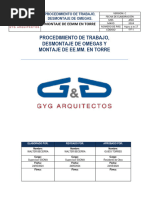 Procedimiento de Desmontaje de Omegas y Montaje de Eemm en Torre V 4.0