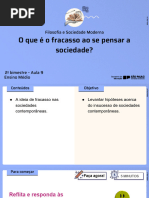 O Que É o Fracasso Ao Se Pensar A Sociedade?: Filosofia e Sociedade Moderna