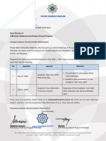 Welcoming Day AY 2022-2023 Notification