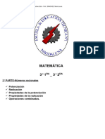 MATEM-TICA - Segunda Gu-A Nros. Racionales POTENCIACI-N Y RADICACI-N - 3-1ra y 3-2da - EEST N-1 - 2024