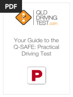 QLD Driving Test Your Guide To The Q-SAFE Practical Driving Test Summary