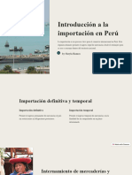 Introduccion A La Importacion en Peru