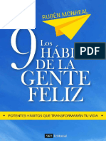 Los 9 Hábitos de La Gente Feliz Potentes Hábitos Que Transformarán Tu Vida. (Spanish Edition) (Rubén González (González, Rubén) )