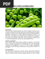 Pea Production