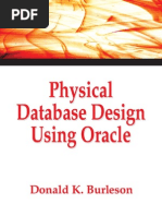 Physical Database Design Using Oracle