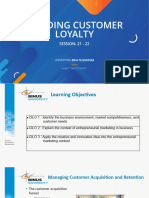 W 11 Building Customer Loyalty