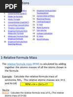 Maths in Edexcel GCSE Chemistry REVISION