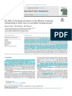 The Effect of Contrasting Soil Textures On The Efficiency of Alternate Wetting-Drying To Reduce Water Use and Global Warming Potential