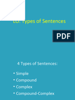 Sentence Types