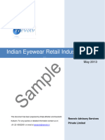 Indian Eyewear Retail Industry Report