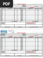 Returned Changed Items Form