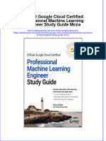 Official Google Cloud Certified Professional Machine Learning Engineer Study Guide Mona Full Chapter PDF