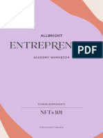 AllBright Entrepreneur 01 How To Create Buy and Sell NFTs Lavinia D Osbourne Interactive Workbook