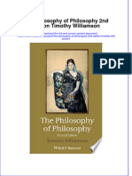 The Philosophy of Philosophy 2Nd Edition Timothy Williamson Full Chapter PDF