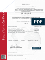 Certificate It332016 Borri S.P.A Iso 9001 Ver.1 Eng