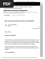 Basic Overview and Trouble Shooting of SAP FQEVENT... - SAP Community