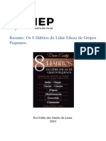 ResumoFabioLima - 8habitos Do Lider Eficaz