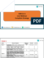 SEBI Grade A - Live Webinar - 20th March