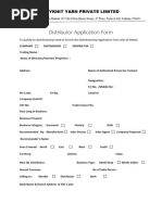 Distributor Application Form - SKY - PDF