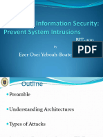 Info Security - Prevent System Intrusion - BIT-400 - March 2017