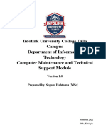 ComputerMaintenanceAndTechnical Support Module