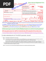 1099-C For Government Debt Template