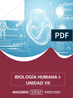 Unidad Vii - Contenido - Biologia Humana I