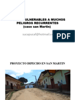 Vulnerabilidad y Peligros Proy. Dipecho