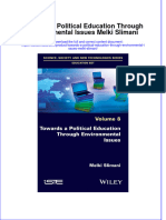 Towards A Political Education Through Environmental Issues Melki Slimani Full Chapter PDF