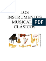 Instrumentos Musicales CLASICOS