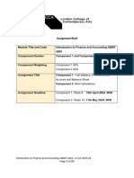 Introduction To Finance and Accounting - Assignment Brief - FEB 24 Vfinal