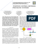 Sensors and Position Control Methods For