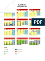 Horaires 2023-2024 - BU Sciences Doua