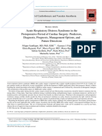 Acute Respiratory Distress Syndrome in The Periope